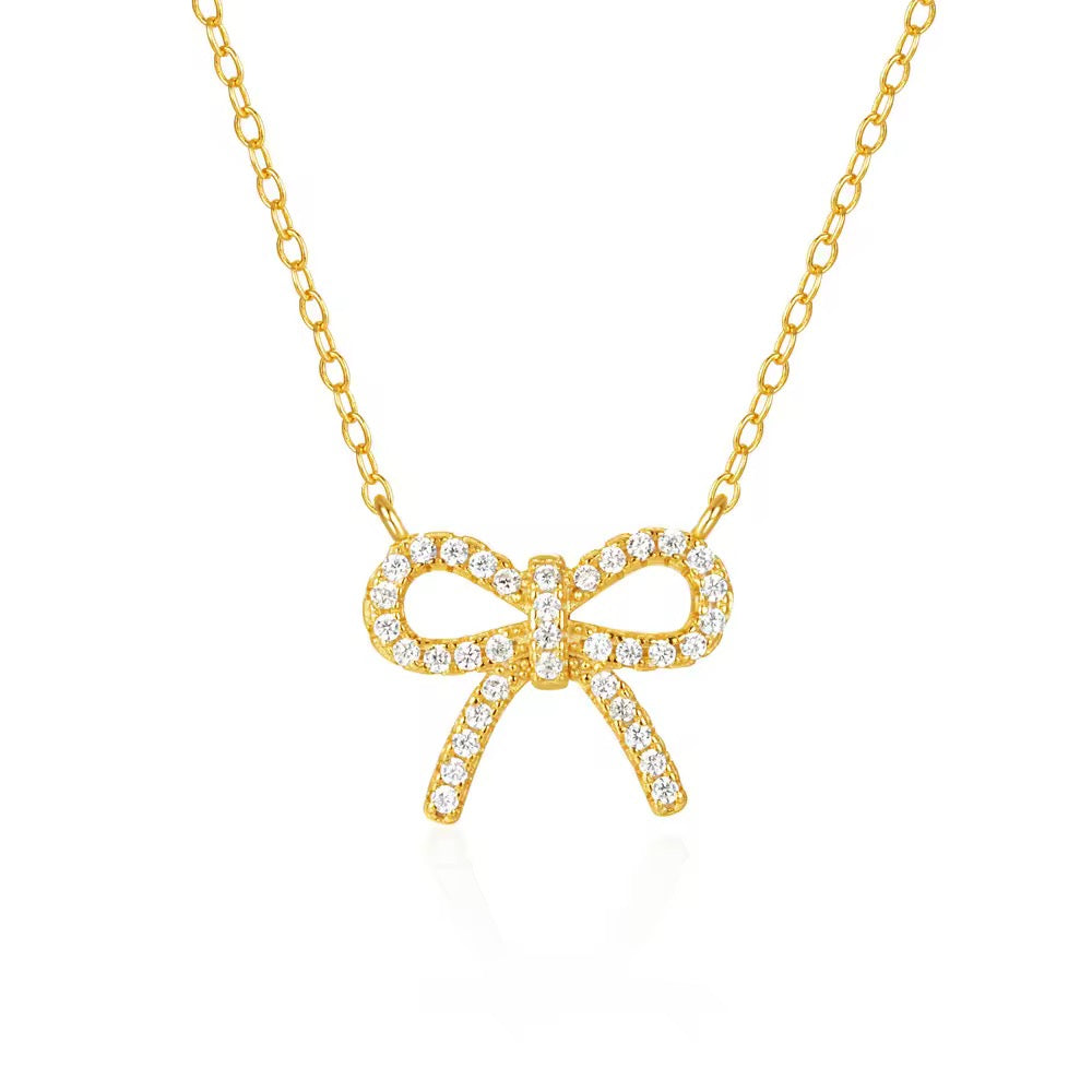 Bow Necklace